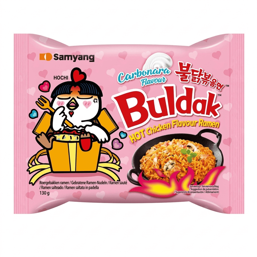 SAMYANG Instant Nudeln Hot Chicken Carbonara 130g - MAOMAO