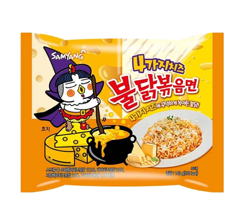 SAMYANG Instant Noodles Hot Chicken Quattro Cheese 145g