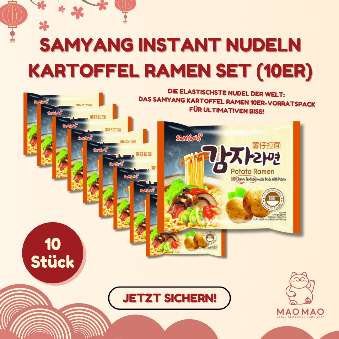 SAMYANG Instant Nudeln Kartoffel Ramen Set (10er) - MAOMAO