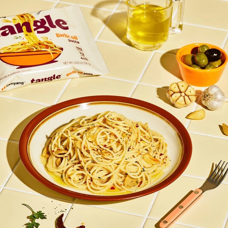 SAMYANG Instant Nudeln Tangle Knoblauchöl 100g - MAOMAO