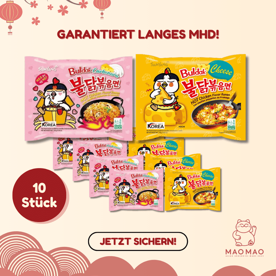 Samyang Käse und Carbonara Set (10er) - MAOMAO