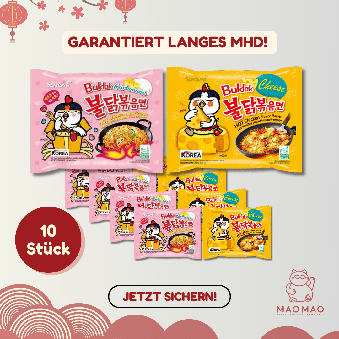 Samyang Käse und Carbonara Set (10er) - MAOMAO