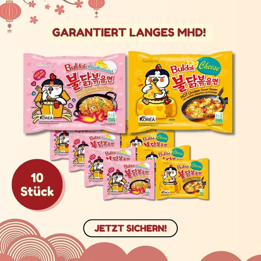 Samyang Käse und Carbonara Set (10er) - MAOMAO