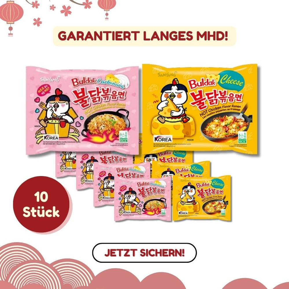 Samyang Käse und Carbonara Set (10er) - MAOMAO