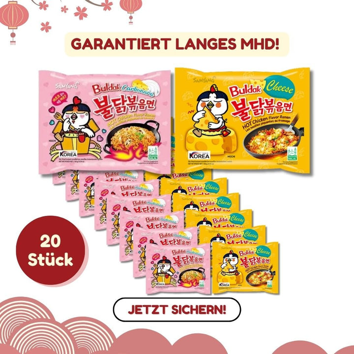 Samyang Käse und Carbonara Set (20er) - MAOMAO