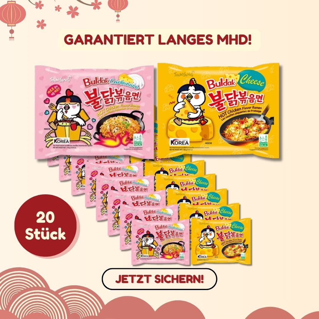 Samyang Käse und Carbonara Set (20er) - MAOMAO