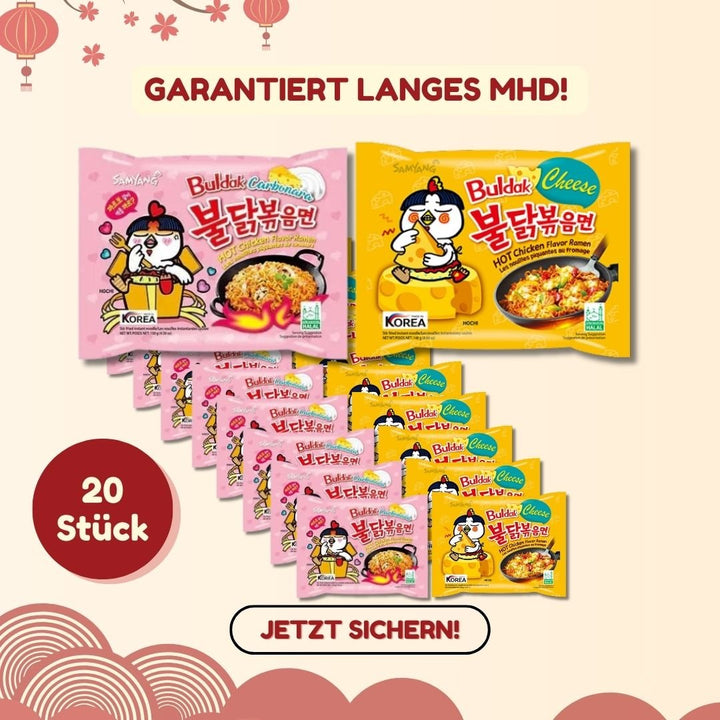 Samyang Käse und Carbonara Set (20er) - MAOMAO