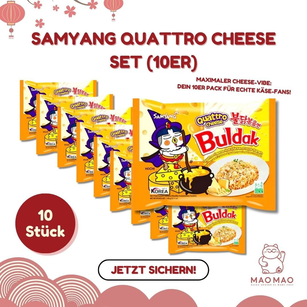 Samyang Quattro Cheese Set (10er) - MAOMAO