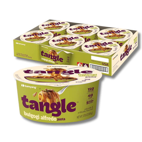 SAMYANG Tangle Big Bowl mit Bulgogi - Alfredo - Geschmack 105g - MAOMAO