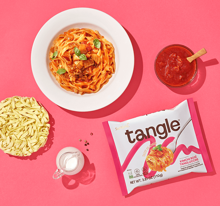 Samyang Tangle Kimchi Rose 110g - MAOMAO