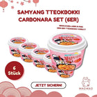 Samyang Tteokbokki Carbonara Set (6-pack) Bild 2