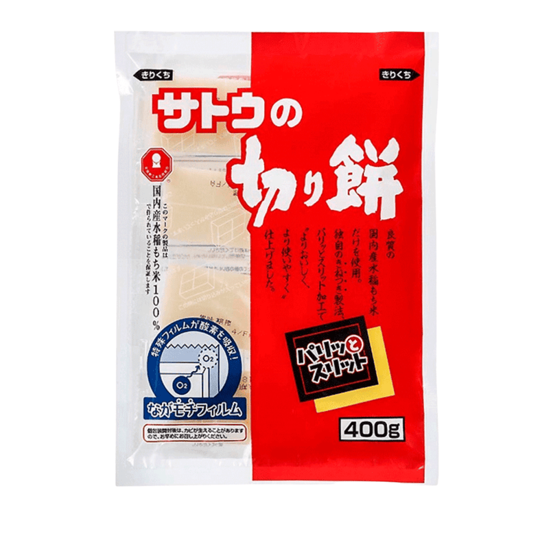 SATO Kiri Mochi (Japanese Rice Cake) 400g