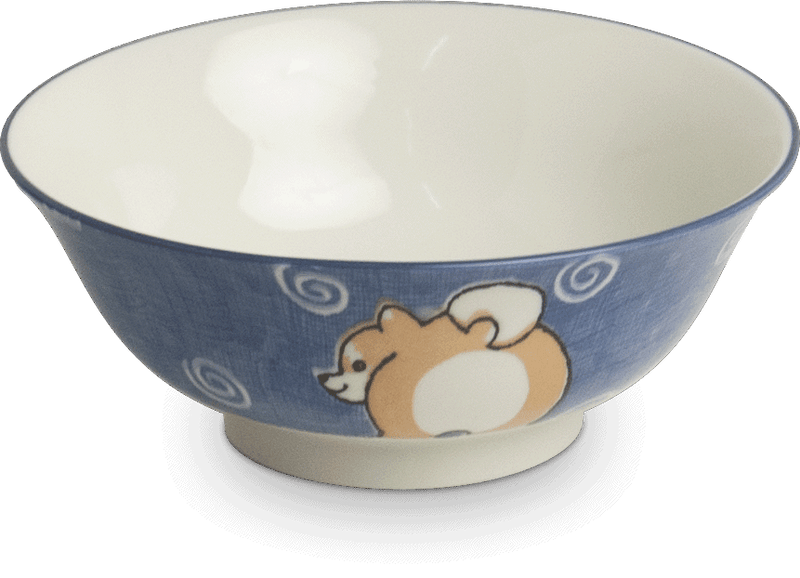 Schale Shiba Blau 19 cm x 7,5 cm