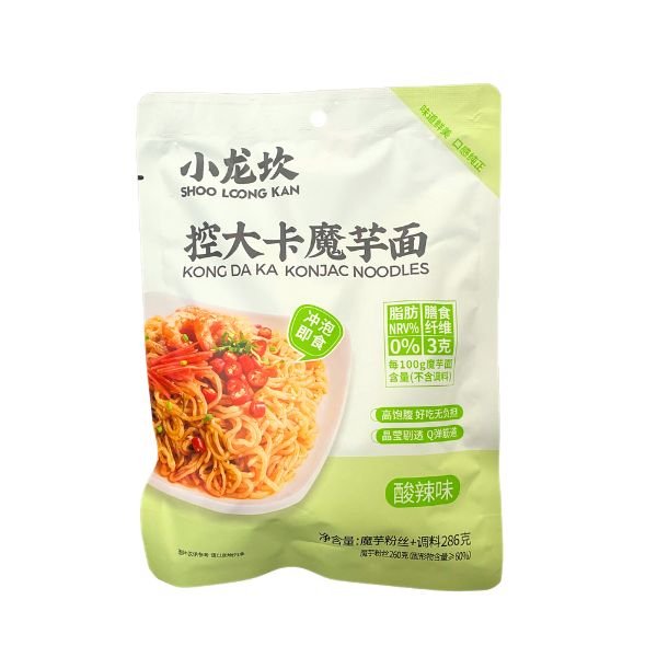 SHOO LOONG KAN Konjak Nudeln Scharf & Sauer 286g