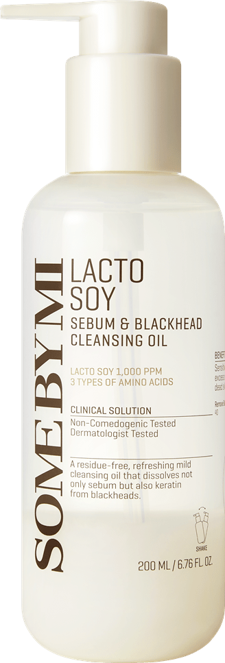SOMEBYMI Lactosoy Talg & Mitesser Reinigungsöl 200ml - MAOMAO