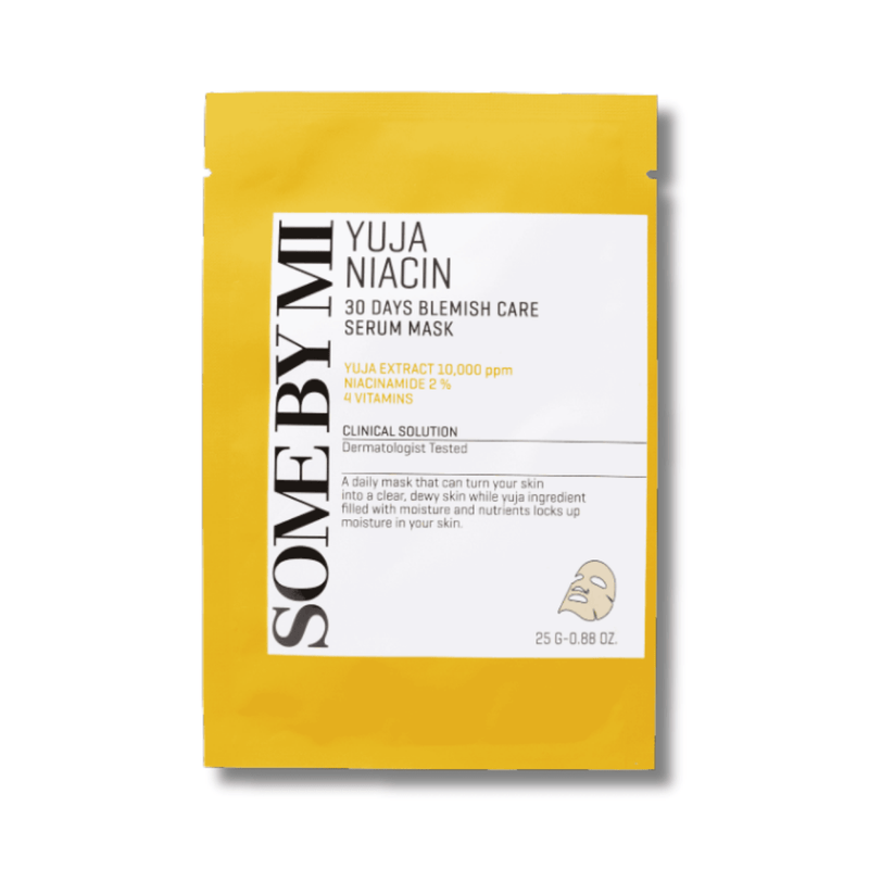 SOMEBYMI Yuja Niacin Blemish Serum Mask 25 ml