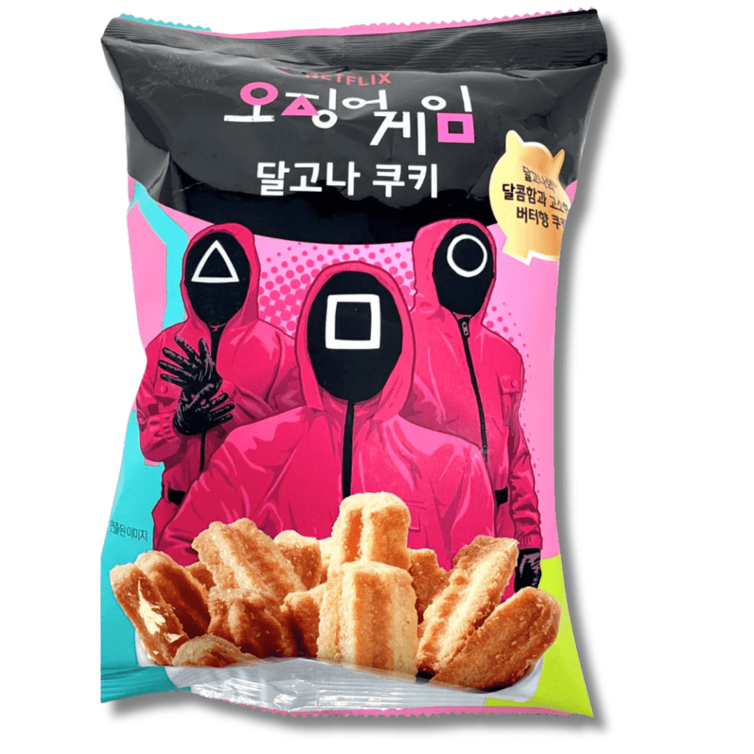 SQUID GAME Dalgona Keks 120g - MAOMAO