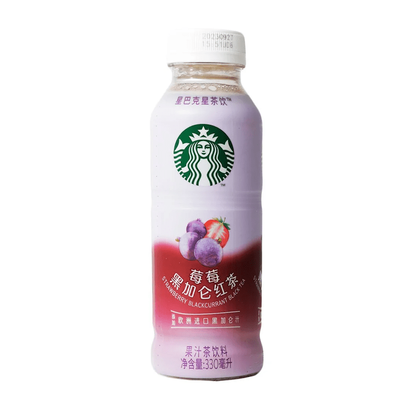 STARBUCKS Strawberry Blackcurrant Schwarztee 330ml (EINWEG) - MAOMAO