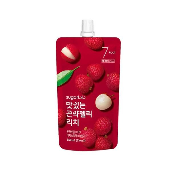 SUGARLOLO Konjac Jelly Litschi 150g - MAOMAO