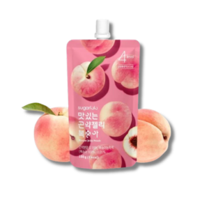NUR 1 EURO SUGARLOLO Konjac Jelly Pfirsich 150g - 3 Stück Max pro Bestellung