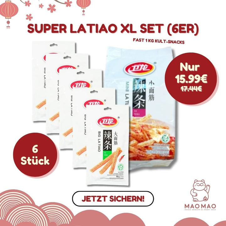 Super Latiao Mix XL Set (6er) - MAOMAO