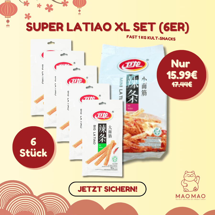Super Latiao Mix XL Set (6er) - MAOMAO