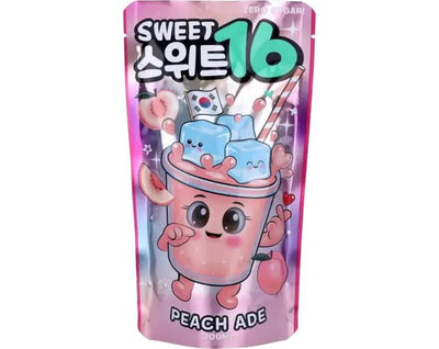 SWEET16 Ade Beutelgetränke Pfirsich Zuckerfrei 200ml
