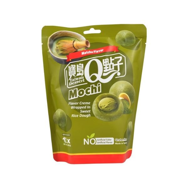 TAIWAN DESSERT Q Mochi Matcha Geschmack 180g - MAOMAO