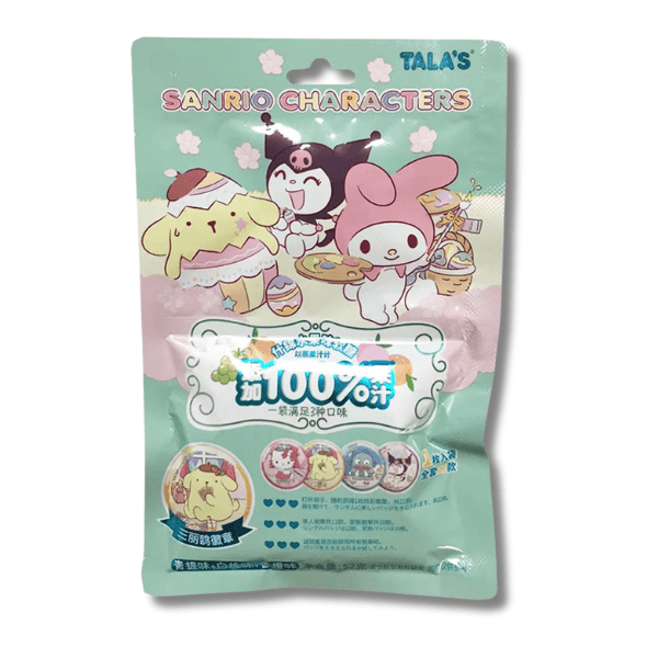 TALA'S Fruit Gummies Grape, Peach & Orange 52g