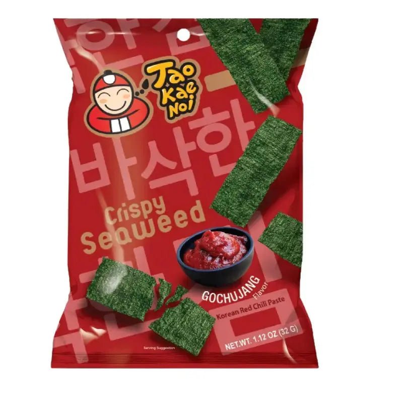 TAOKAENOI Crispy Seaweed Gochujang (Korean Red Chili Paste) 32g