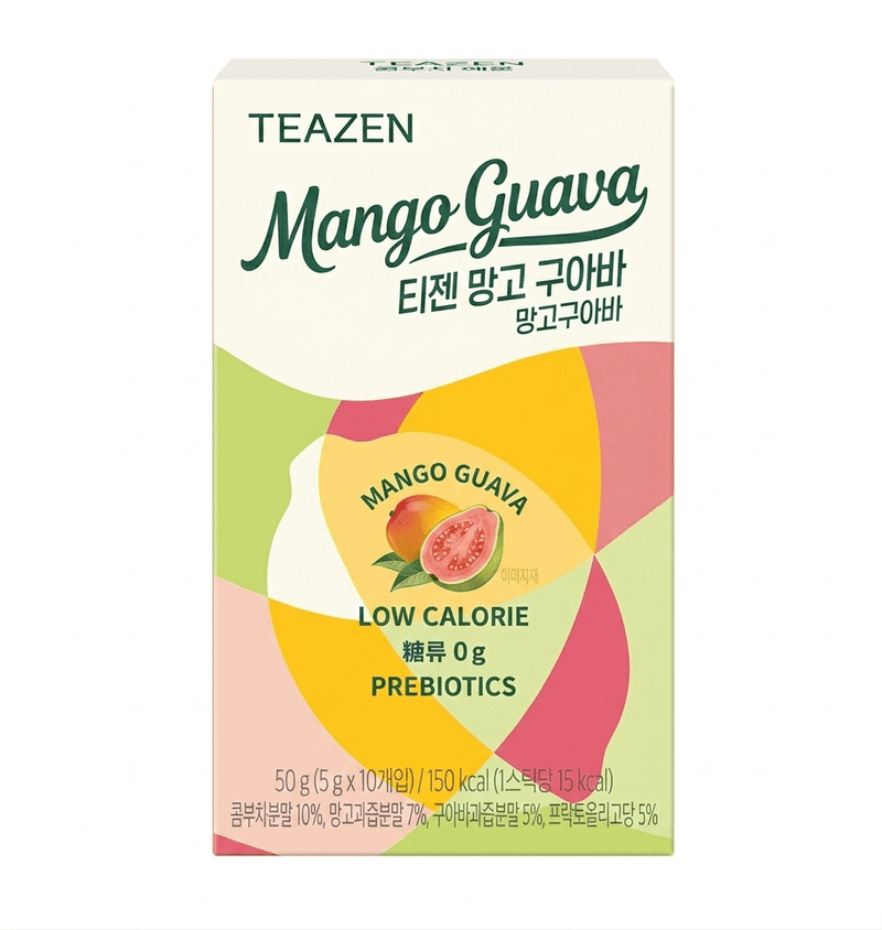 TEAZEN Kombucha Stick Mango Guave 50g (10x5g)
