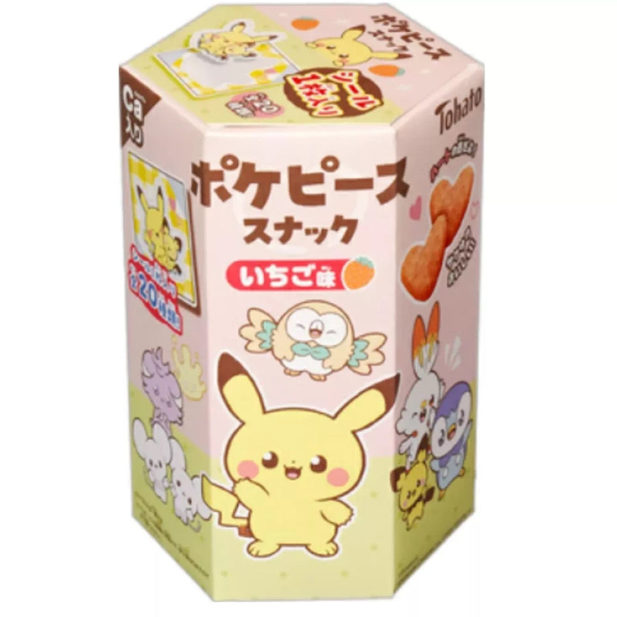 TOHATO Pokemon Mais Snack Erdbeere 23g - MAOMAO
