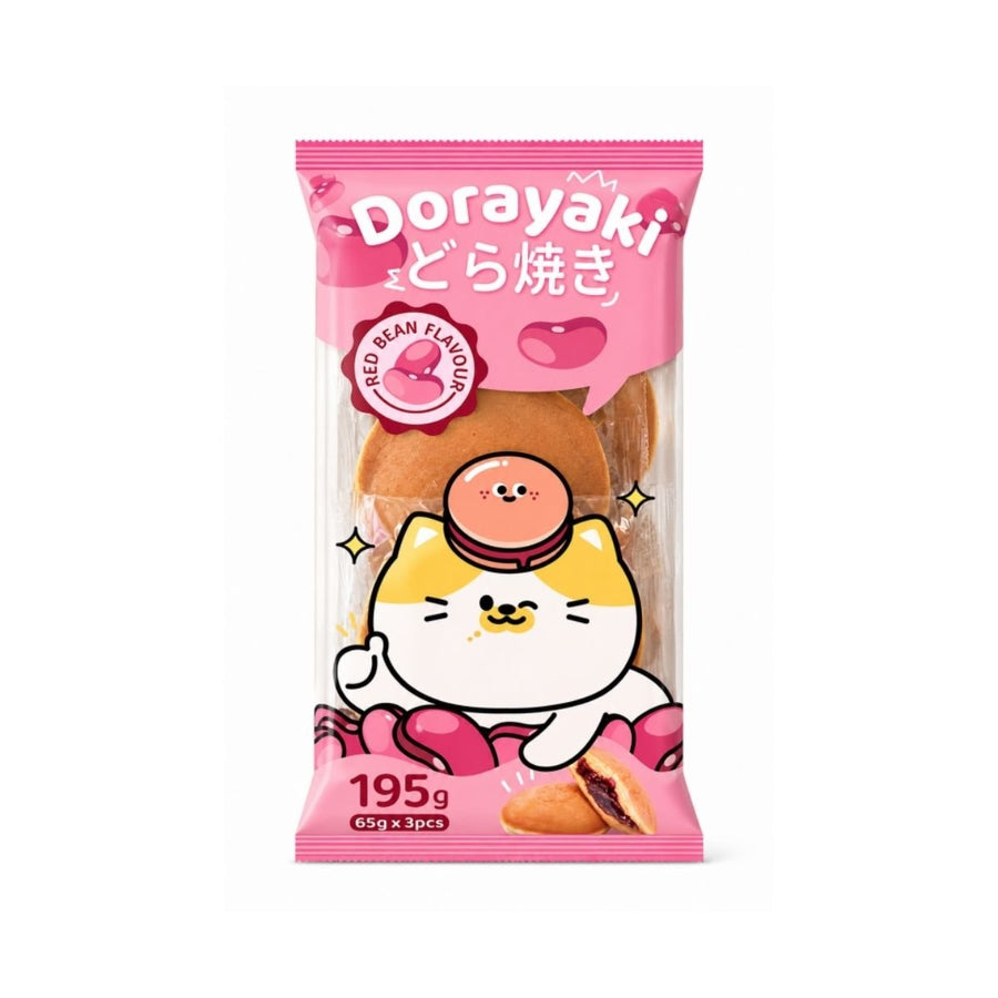 TOKIMEKI Dorayaki Kuchen mit roter Bohnenpaste 195g (3 Stück) - MAOMAO