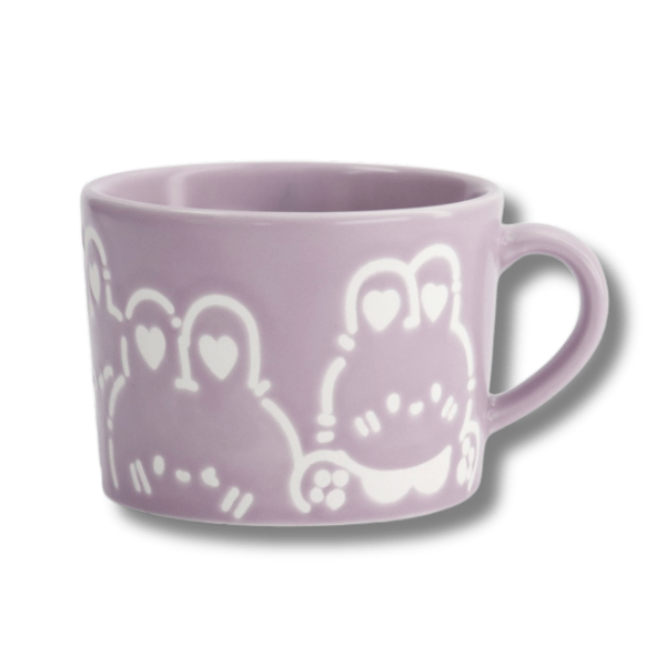 TOKYO DESIGN STUDIO Becher Kawaii Rabbit Lila 8x6cm - MAOMAO