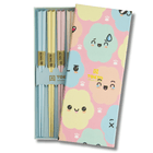 TOKYO DESIGN STUDIO Chopstick Gift Set/5 Cloud Emoji Bild 1