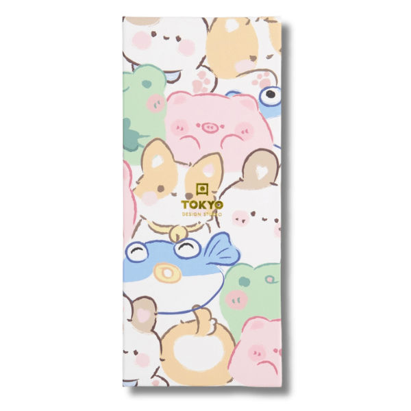 TOKYO DESIGN STUDIO Essstäbchen Set Kawaii Tiere 4 teilig - MAOMAO