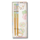 TOKYO DESIGN STUDIO 可爱动物筷子套装 4 件套 Bild 2