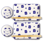 TOKYO DESIGN STUDIO 可爱蓝招财猫寿司礼品套装 6件套 – 蓝色 Bild 2
