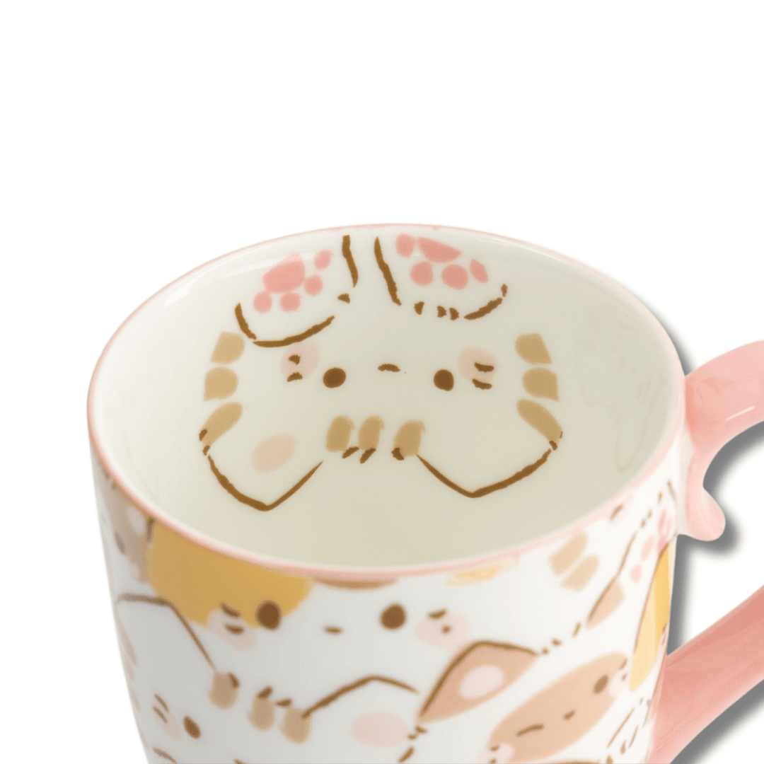 TOKYO DESIGN STUDIO Kawaii Cat Mug mit Geschenkbox – 8,5x10,2 cm / 340 ml - MAOMAO