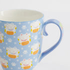 TOKYO DESIGN STUDIO Kawaii Lucky Cat Mug with Gift Box - Blue Cat (8.5x10.2 cm, 340 ml) Bild 2