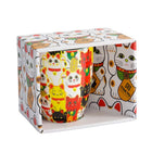 TOKYO DESIGN STUDIO 可爱招财猫马克杯带礼盒 – 彩色猫咪图案 (8.5x10.2 厘米, 380 毫升) Bild 1
