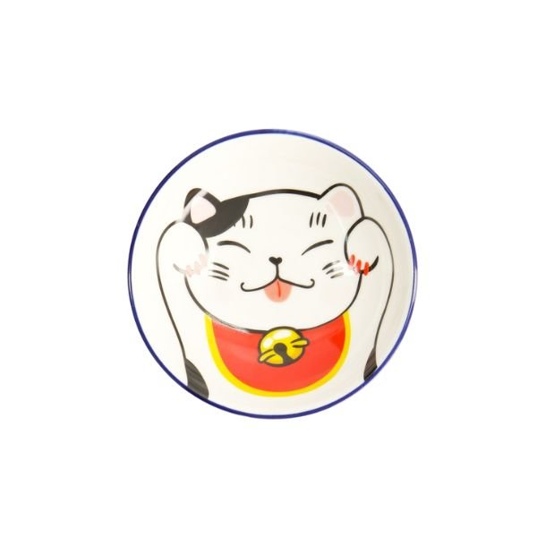 TOKYO DESIGN STUDIO Kawaii Glückskatzen Saucenschälchen 9x2,5cm