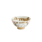 TOKYO DESIGN STUDIO Kawaii Glückskatze Fuku Neko Reisschale Rosa – 11,6x6,2 cm / 300ml Bild 1