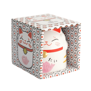 TOKYO DESIGN STUDIO Kawaii Glückskatze Tasse Rosa – 8,7x10,2 cm / 350ml