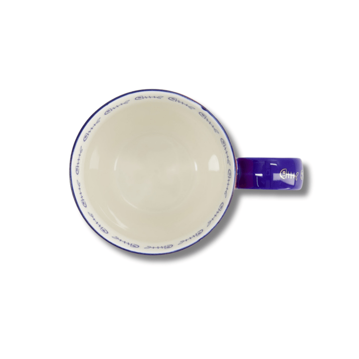 TOKYO DESIGN STUDIO Kawaii Lucky Cat Mug mit Geschenkbox – Rot 8,5x10,2 cm / 340 ml - MAOMAO