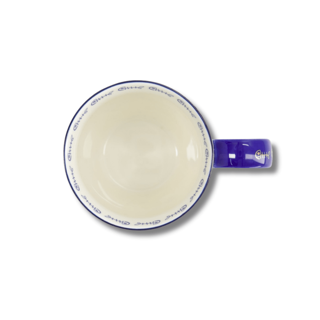 TOKYO DESIGN STUDIO Kawaii Lucky Cat Mug mit Geschenkbox – Weiß 8,5x10,2 cm / 340 ml - MAOMAO