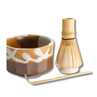 TOKYO DESIGN STUDIO Matcha Gift Set Kanegin Brown 4-piece 11x8 cm Bild 4