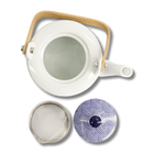 TOKYO DESIGN STUDIO Nippon Blue 茶具套装圆点 0.8升 带4个茶杯 – 条纹/星星/圆点/波浪 Bild 6