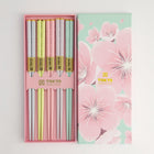 TOKYO DESIGN STUDIO Chopsticks Gift Set 5 Pairs Pink Sakura Bild 2