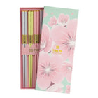 TOKYO DESIGN STUDIO Chopsticks Gift Set 5 Pairs Pink Sakura Bild 1